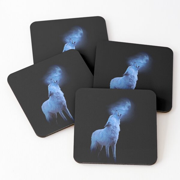 Item preview, Wolf howling in the night designed and sold by Guardi71.