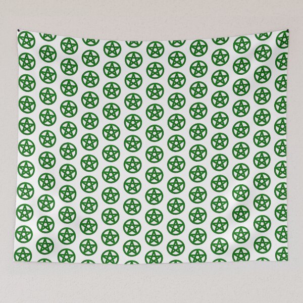Item preview, Green Pentagram for Wiccans, Pagans, and Witchcraft designed and sold by paintedkat.