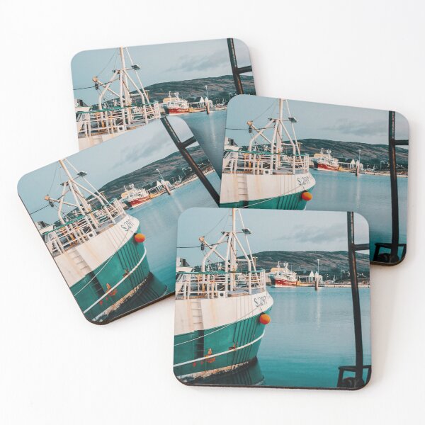 Item preview, Fishing boats in Castletownbere Harbour - Wild Atlantic Way designed and sold by AaronFleming.