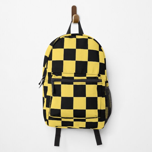 Item preview, Black And Yellow Check Pattern designed and sold by collegeplace.