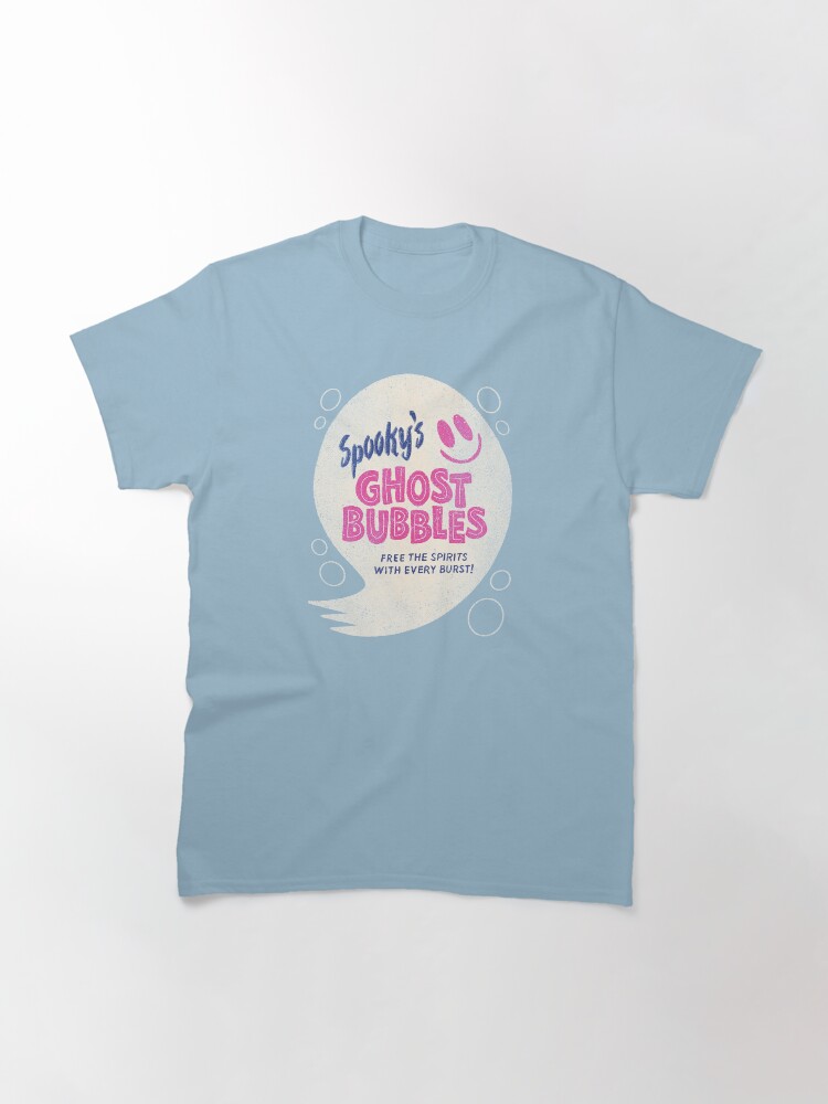 Alternate view of Spooky's Ghost Bubbles Vintage Label Classic T-Shirt