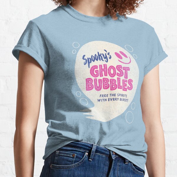 Spooky's Ghost Bubbles Vintage Label Classic T-Shirt