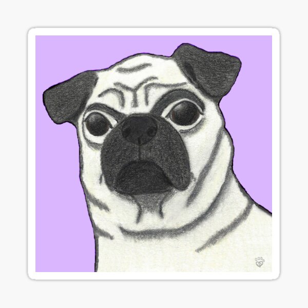 Item preview, Pugly Is Beautiful in Lavender designed and sold by IdeaJones.