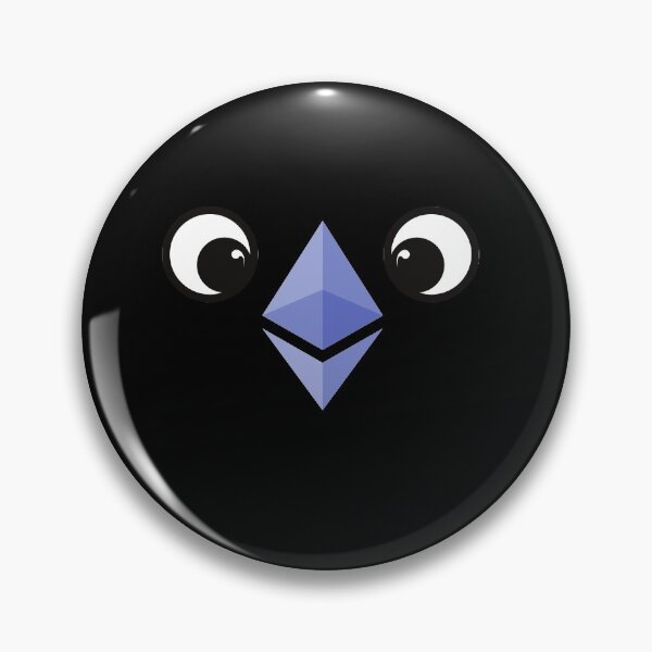 Item preview, Ethereum Happy Face ETH To The Moon Funny Crypto HODL Gift designed and sold by trendo.
