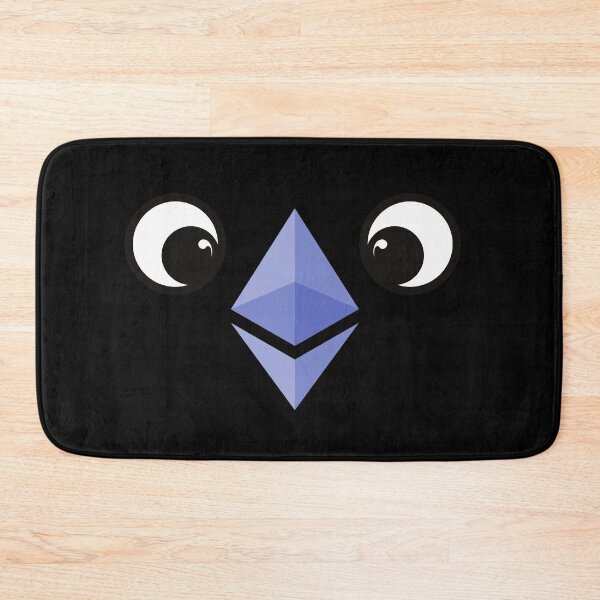 Item preview, Ethereum Happy Face ETH To The Moon Funny Crypto HODL Gift designed and sold by trendo.