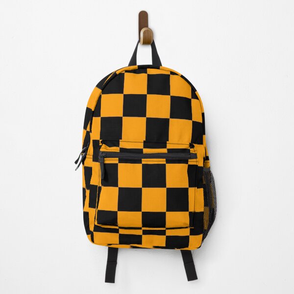 Item preview, Black And Orange Check Pattern designed and sold by collegeplace.