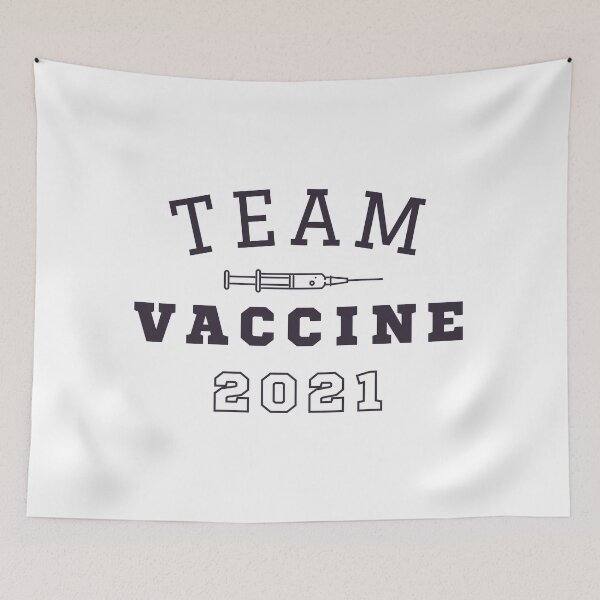 Item preview, Team Vaccine 2021 Pro Vaccination Pro Vaccinated designed and sold by Sutra-Lotus-Co.
