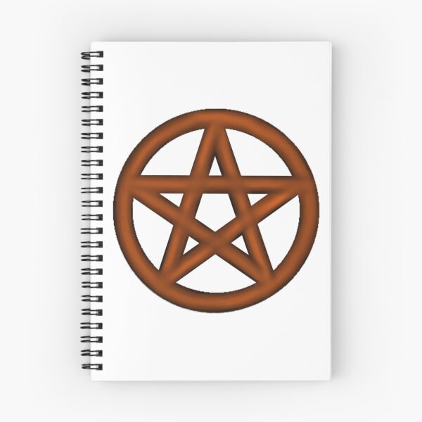 Item preview, Orange Pentagram for Wiccans, Pagans, and Witchcraft designed and sold by paintedkat.