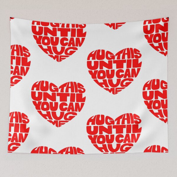 Item preview, Hug This Until You Can Hug Me designed and sold by thecraftace.