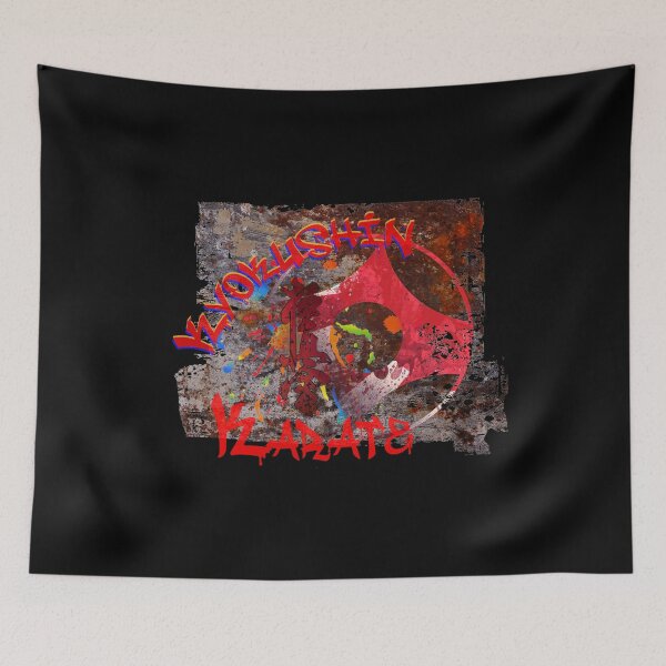 Item preview, Kyokushin Karate Age Worn Graffiti - Martial Arts design designed and sold by Zanshin-Art.