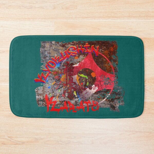 Item preview, Kyokushin Karate Age Worn Graffiti - Martial Arts design designed and sold by Zanshin-Art.