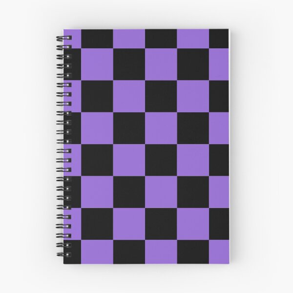 Item preview, Black And Purple (Violet) Check Pattern designed and sold by collegeplace.