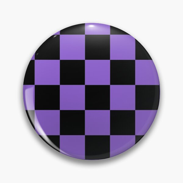 Item preview, Black And Purple (Violet) Check Pattern designed and sold by collegeplace.