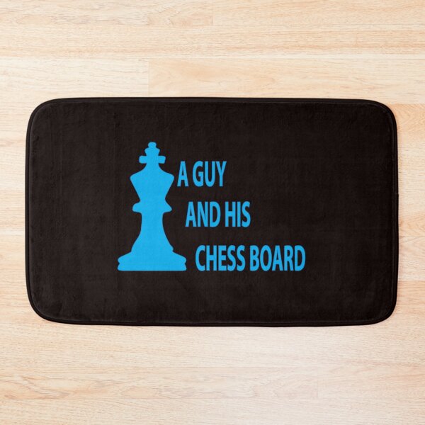 Item preview, A Guy and his Chess Board designed and sold by JAZTshirt.