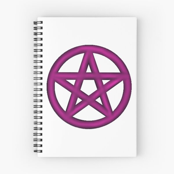 Item preview, Dark Pink Pentagram for Wiccans, Pagans, and Witchcraft designed and sold by paintedkat.