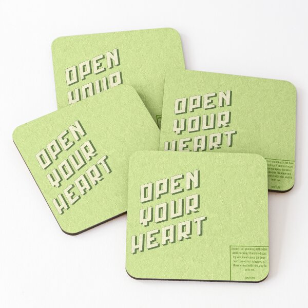 Item preview, Rev 3 - Open your heart designed and sold by Creative-Christianity Art.