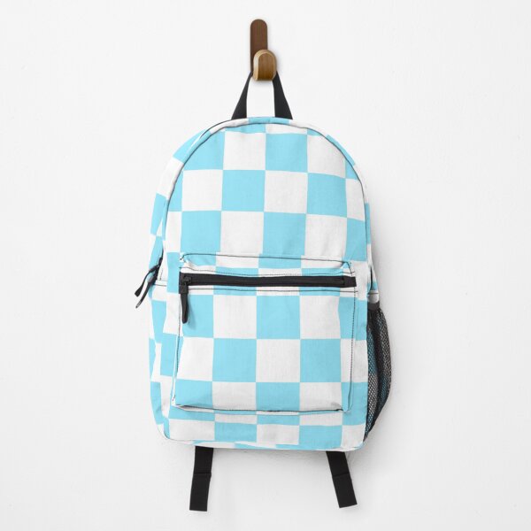 Item preview, Light Blue And White Check Pattern designed and sold by collegeplace.