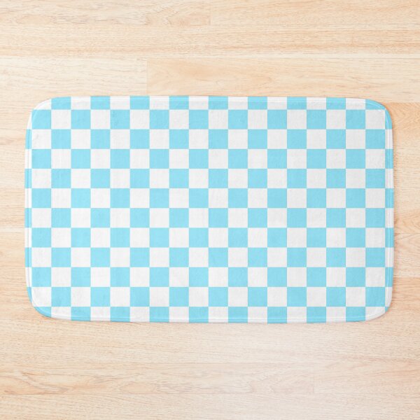 Item preview, Light Blue And White Check Pattern designed and sold by collegeplace.