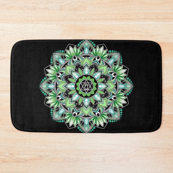 Item preview, Green Chakra Mandala - Heart Chakra designed and sold by LorenaElenaArt.