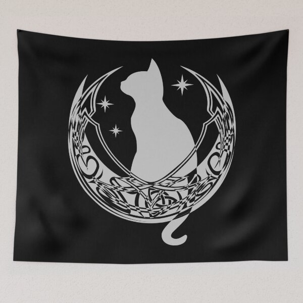 Item preview, Celtic Moon Cat Stars designed and sold by Depic Spirit.