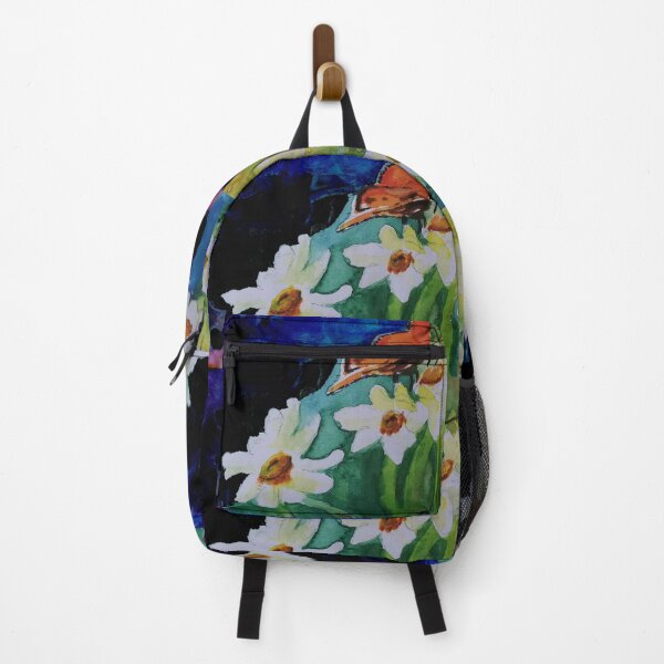 Item preview, Butterfly on flowers designed and sold by Kunterbuntes.