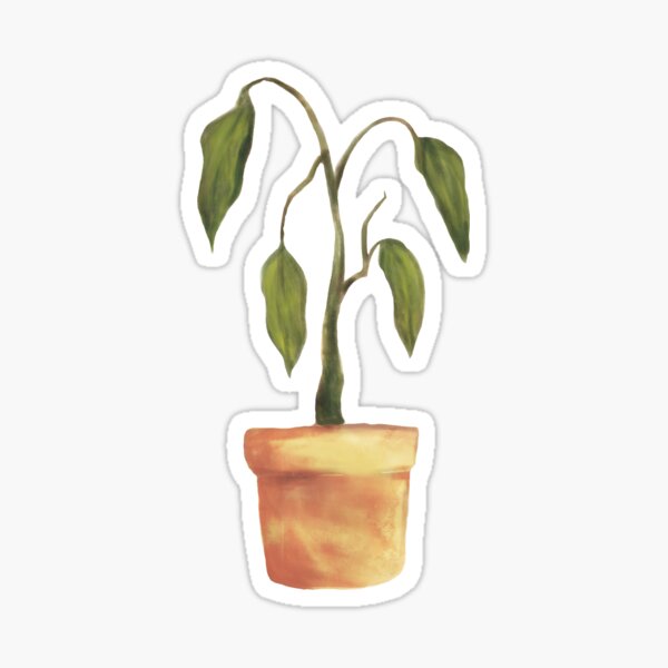 "Serial Plant Killer Award" Sticker For Sale By MamSelle | Redbubble