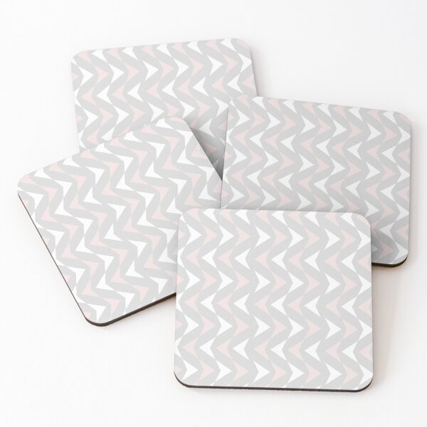 Item preview, Grey and Pink Triangles designed and sold by MyasMakings.