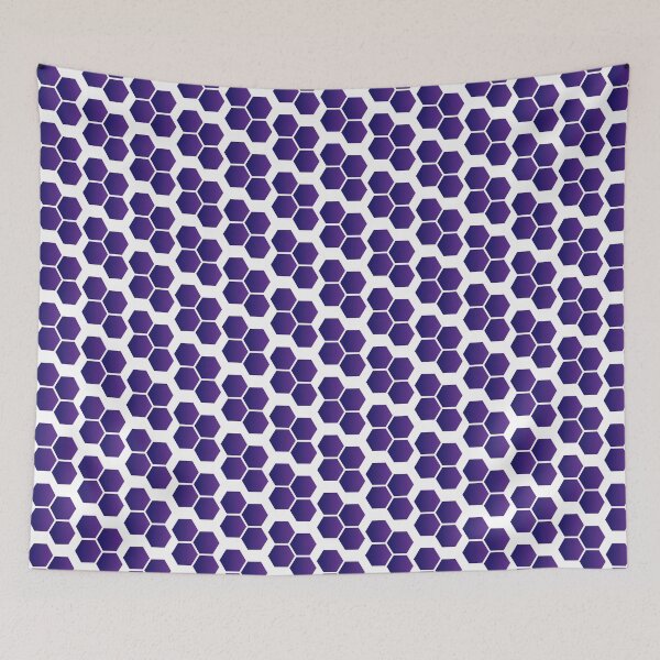 Aperçu de l'œuvre Conception géométrique violette créée et vendue par Pique-Interest.