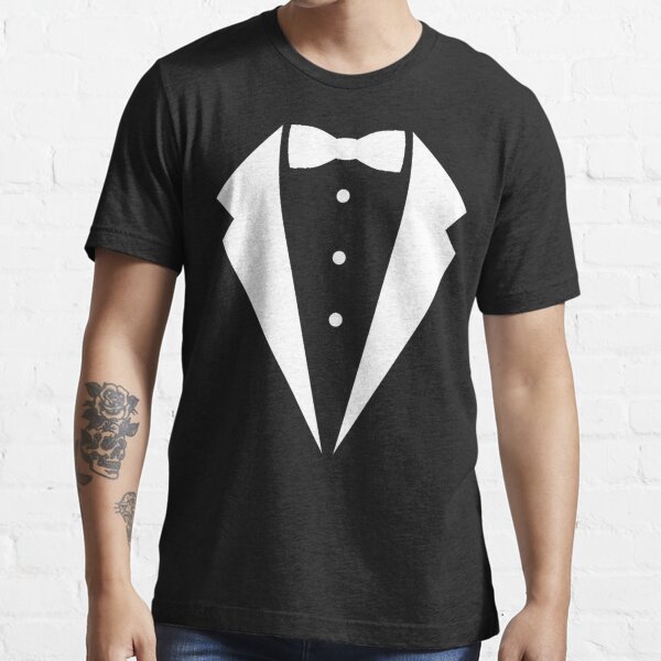 tuxedo shirt fastener Cool Essential T Shirt Classic T Shirt