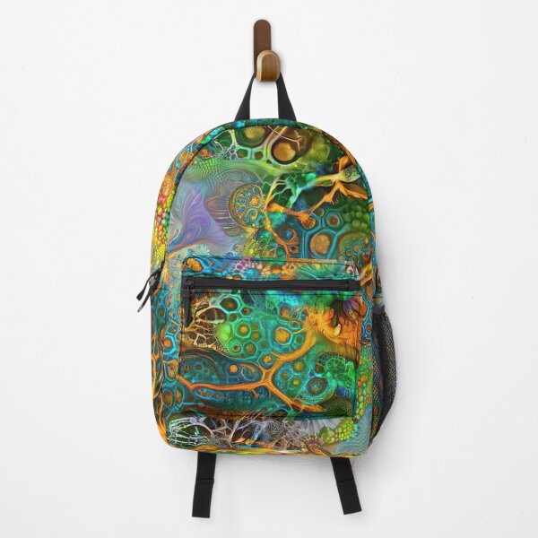 Item preview, Deepdream floral fractalize space galaxy abstraction designed and sold by blackhalt.