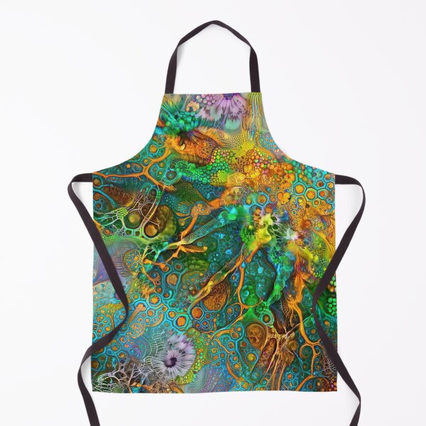 Item preview, Deepdream floral fractalize space galaxy abstraction designed and sold by blackhalt.