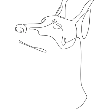 Artwork thumbnail, Dobermann by ExplicitDesign