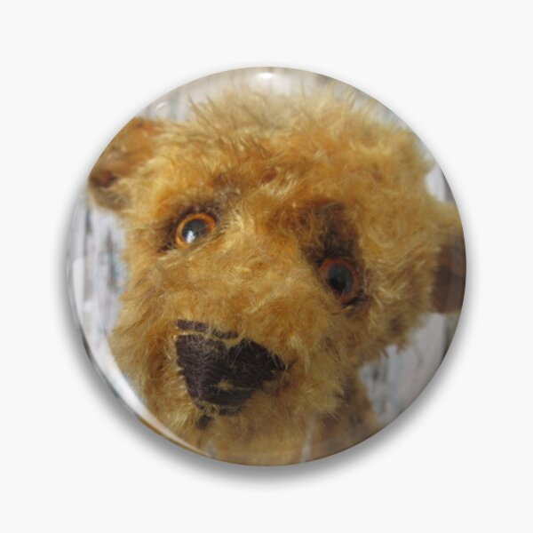 Item preview, Handmade bears from Teddy Bear Orphans 'Burnish' close up designed and sold by Teddy Bear Orphans .