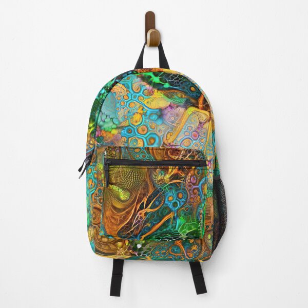 Item preview, Deepdream floral fractalize space galaxy abstraction designed and sold by blackhalt.