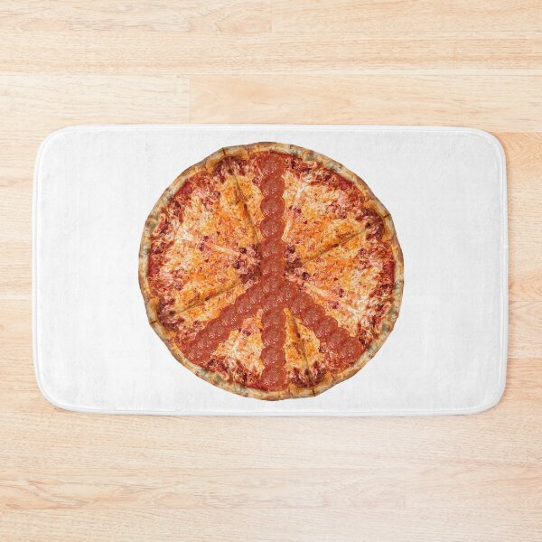Item preview, Peace Sign Pepperoni Pizza Pie designed and sold by Deborah Camp.
