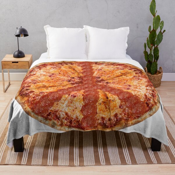 Item preview, Peace Sign Pepperoni Pizza Pie designed and sold by Deborah Camp.