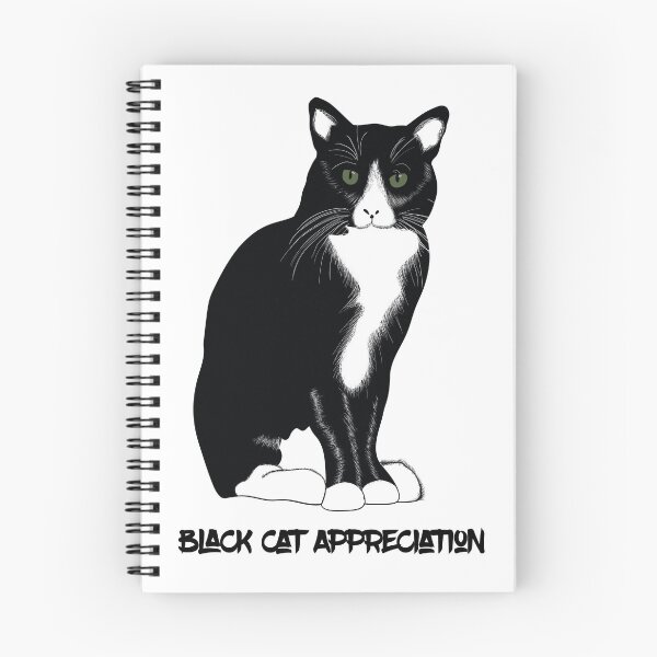 Item preview, Black cat appreciation designed and sold by sarahlowedesign.