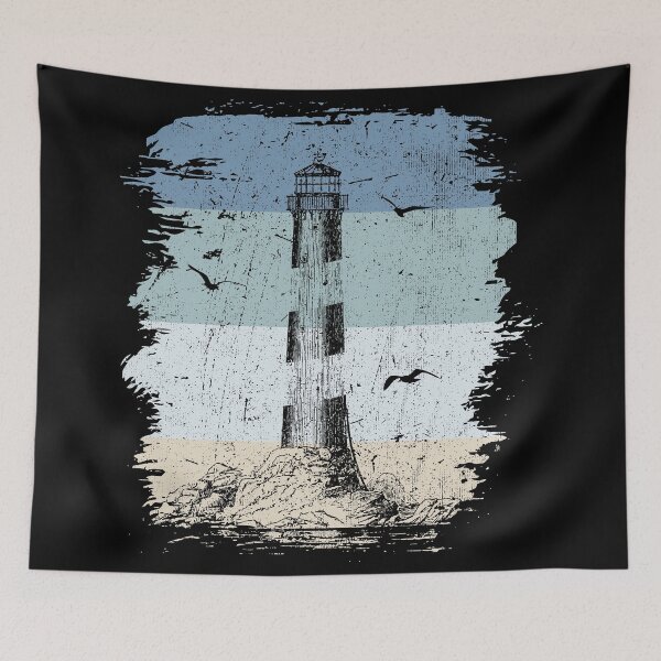 Item preview, Lighthouse coast vintage designed and sold by MisterMacadamia.