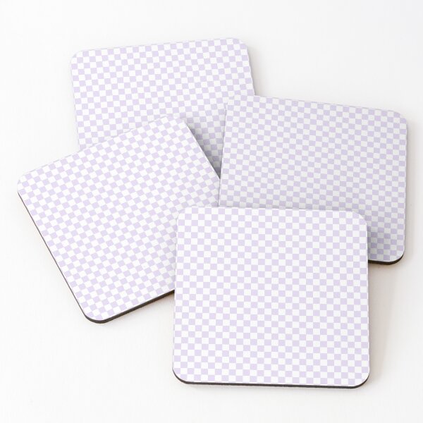 Item preview, Light Purple (Lilac) And White Check Pattern designed and sold by collegeplace.