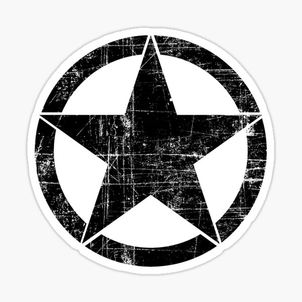 Jeep Army Star Stickers for Sale | Redbubble