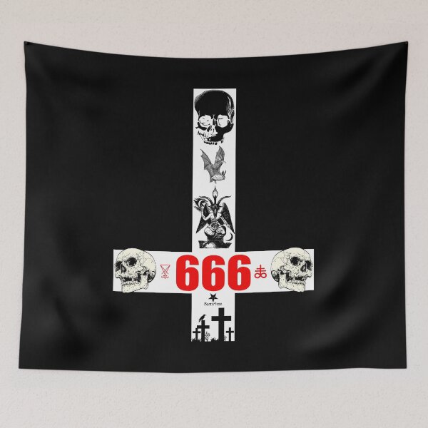 Item preview, Satanic Cross Upsidedown designed and sold by Black Star.