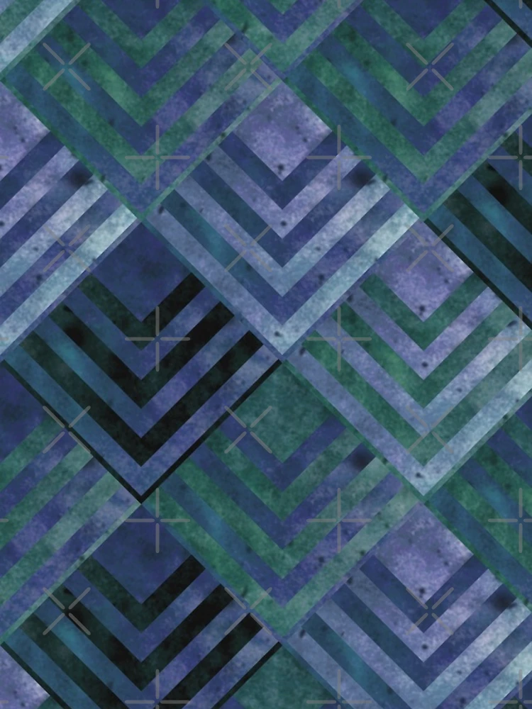 Thumbnail 4 of 4, Samsung Galaxy Phone Case, Abstract Blue Diamond Pattern designed and sold by DifferentCreate.