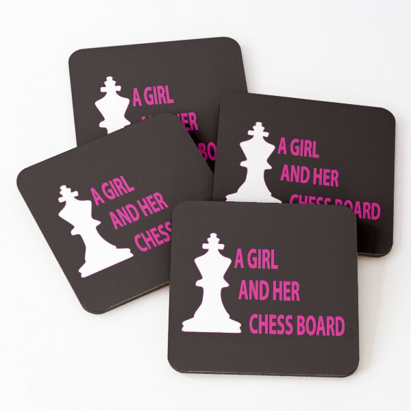 Item preview, A girl and her chess board designed and sold by JAZTshirt.