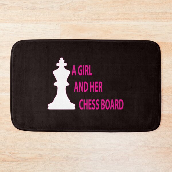 Item preview, A girl and her chess board designed and sold by JAZTshirt.
