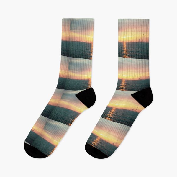 Item preview, Orange Clouds Roll By designed and sold by Denise Abé.