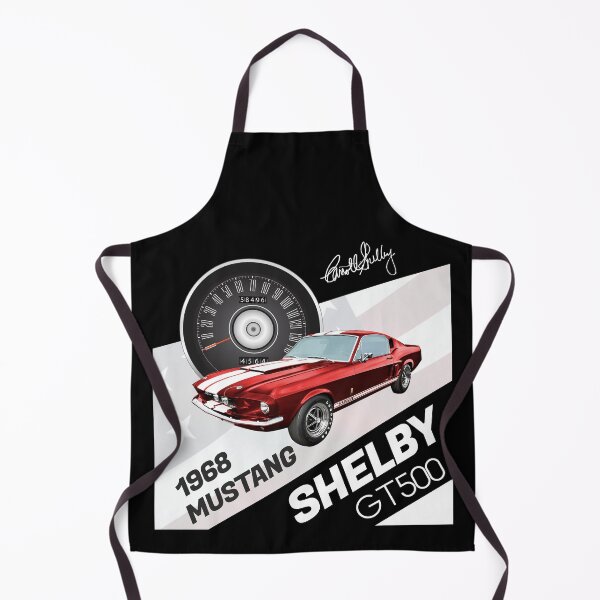 Artikelvorschau, Ford Mustang Shelby GT500 - Candy Apple Red Retro Design - Leichte Version entworfen und verkauft von blackwolfpixels.