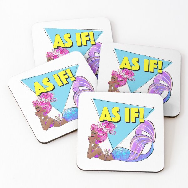 Item preview, 90's Retro As If Mermaid designed and sold by BriarPatchTees.