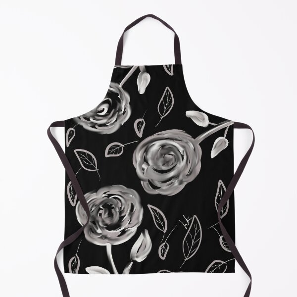 Item preview, Impressionistic White Roses designed and sold by Helen Knecht.
