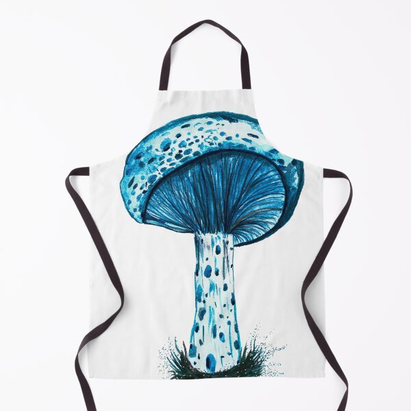 Item preview, Winter Wonderland Lactarius Indigo Mushroom designed and sold by Artdianarada.