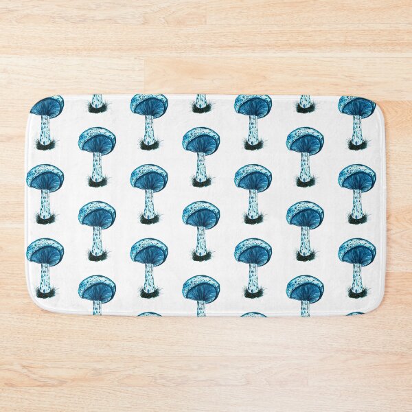 Item preview, Winter Wonderland Lactarius Indigo Mushroom designed and sold by Artdianarada.